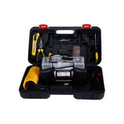 13006B, Heavy Duty Plastic Shell Air Compressor with tool kits - 30mm Dual-Piston